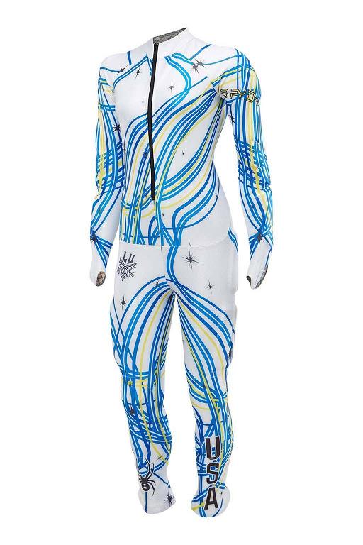 Traje Spyder World Cup GS Race Blancos Azules Para Mujer Mexico MX71389